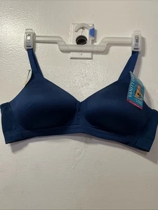 Vanity Fair 72282- 42B Beyond Comfort Full Figure Wirefree Bra - Endless Blue - Picture 1 of 9