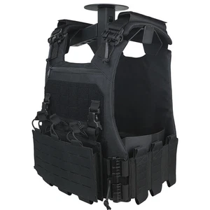 Tactical VCU Vest MOLLE Quick Release Plate Carrier Laser Cut 5.56 762 MAG Pouch - Picture 1 of 12