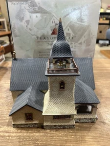 Dept 56 Seasons Bay First Edition Chapel On The Hill #53302 In OB - Picture 1 of 11