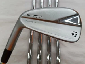 TaylorMade P-770 2023 lefty Iron Set 6-9,Pw 5pc Flex Stiff - Picture 1 of 9