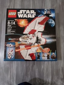 Lego Star Wars #7931 Jedi T-6 Shuttle 389 pieces! MISB Shaak Ti