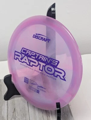 New Discraft 2025 Z Swirl Captain's Raptor Driver Disc Golf Disc 173-174 Grams - Image 1 of 4