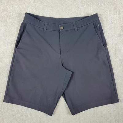 Lululemon Shorts Mens 34 Gray ABC Warpstreme Classic Fit Stretch Chino Tech 9" - Image 1 of 4