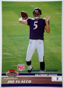 2008 Stadium Club JOE FLACCO Premiere Edition RC #/50 SP Rare - Picture 1 of 2