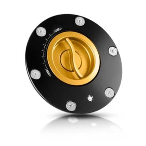 Tappo serbatoio sgancio rapido Paraxite oro Triumph Tiger 1050 2006-2012 - Picture 1 of 5