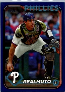 2024 Topps Series 1 Blue Border - #194 J.T. Realmuto Philadelphia Phillies - Picture 1 of 2