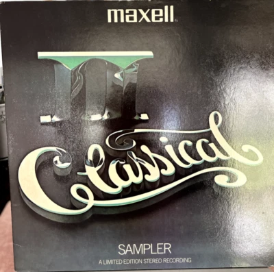 THE MAXELL CLASSICAL II SAMPLER 1980 LP - RCA DPL 1-0464 - Limited Edition MINT - Image 1 of 4
