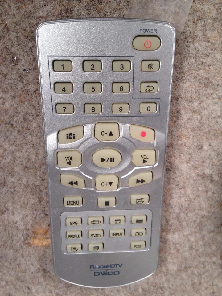 REMOTE for Dvico Fusion HDTV5 USB Gold ATSC HDTV Tuner FREE SHIPPING - Image 1 of 1