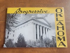 Progressives Oklahoma Vintage 50er Jahre Reise Souvenir Buch - Bild 1 von 6
