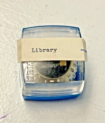 IBM INTERCHANGEABLE GOLF BALL HEAD - SELECTRIC TYPEWRITER - Library- 10 Advocate - Image 1 of 4