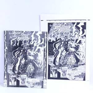 Poster The Storm - Quando un fulmine colpisce (1993) - J-Bolt firmato a mano - Set - Foto 1 di 8