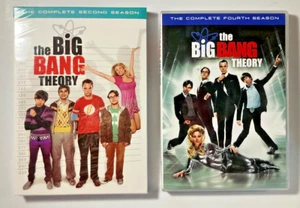 The Big Bang Theory Season 2 DVD Brand New & Season 4 EX Jim Parsons Kaley Cuoco - Picture 1 of 8
