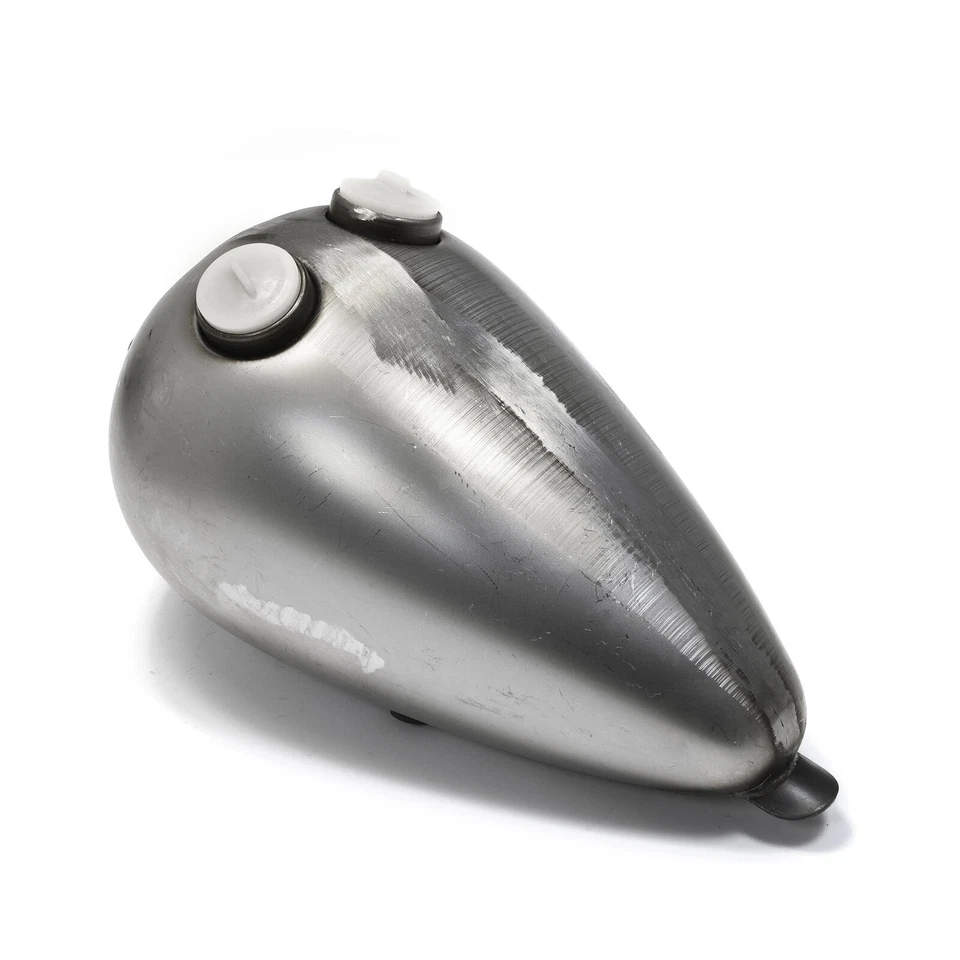 Chopper Peanut Tank Ride Easy 2,2 Gal Double Gas Cap für Harley & Bobber - Bild 1 von 4