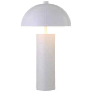Meyer&Cross York 27 in. Matte White Table Lamp with Metal Shade - Picture 1 of 8