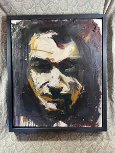 Jim Morphesis - Autorretrato II - Técnica mixta sobre lienzo - 1985 - Imagen 1 de 4