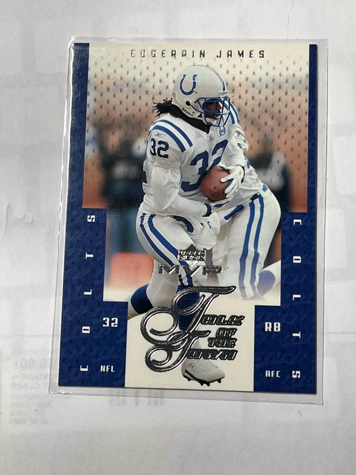 2003 Upper Deck MVP Talk of the Town Edgerrin James - Image 1 of 1