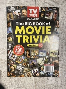 New TV Guide Magazine The Big Book of Movie Trivia, Vol 1,400+Brainteasers 2024 - Imagen 1 de 3