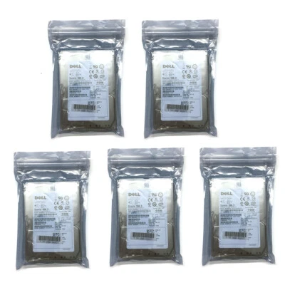 5pcs DELL X160K X829K ST9146803SS SAVVIO 146GB 10K 6Gbps 2.5" SAS HDD HARD DRIVE - Image 1 of 4