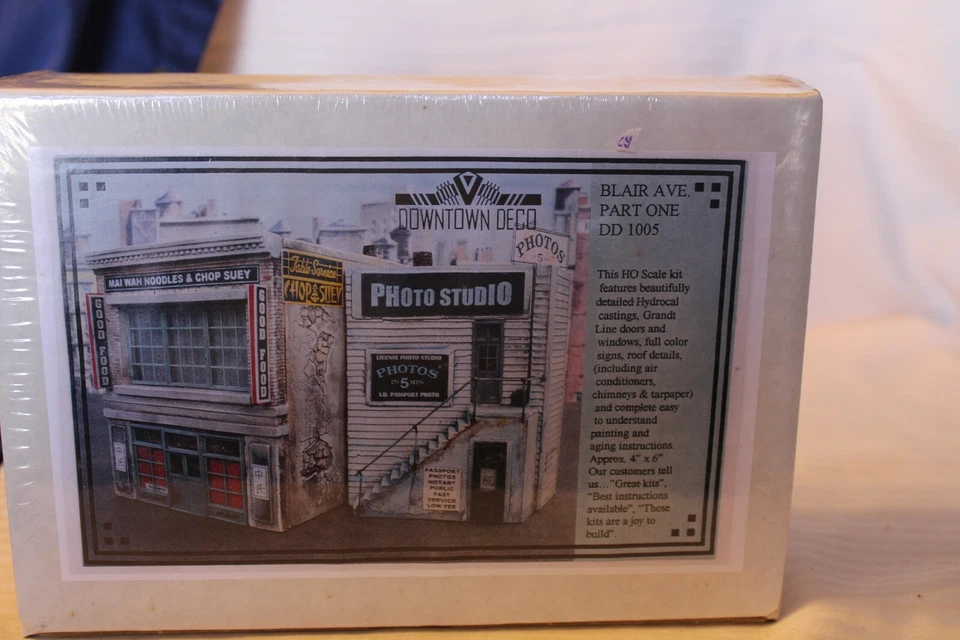 HO Scale Downtown Deco DD1005 Blair Ave Part One Model Building Kit