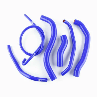 Manguera de radiador de silicona azul para 97-1999 2000 Suzuki GSXR600/1996-99 GSXR750 SRAD Foto 1 de 4