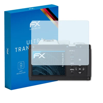 atFoliX 3x Screen Protection Film for Pentax K-01 Screen Protector clear - Image 1 of 4