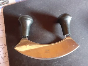 Wiegemesser Kräutermesser Schneidemesser Edelstahl-Doppelklinge TCM Tchibo - Bild 1 von 3