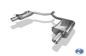 Silenciador deportivo de escape Fox Duplex para Opel Vectra C GTS 3,2 L - Imagen 1 de 4