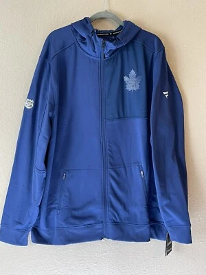 Men’s 3XL NWT Toronto Maple Leafs Fanatics Authentic Pro Full-Zip Hoodie - Image 1 of 4