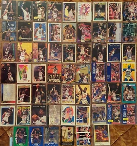 Lote de 60 tarjetas únicas de Patrick Ewing New York Knicks - Imagen 1 de 15