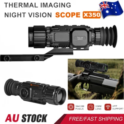 GTGUARD X350 Thermal Monocular 384x288 Thermal Imaging Rifle Scope for Hunting - Image 1 of 4