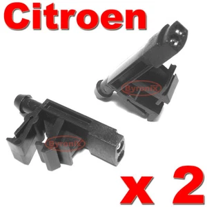 CITROEN XANTIA ZX BERLINGO FRONT WINDSCREEN WASHER JETS WATER NOZZLES X 2 - Picture 1 of 1
