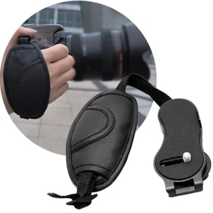 Professional Adjustable Leather Wrist Strap Hand Grip Hand Strap for DSLR Camera - Picture 1 of 16