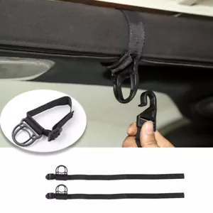 Roll Bar Coat Hook Oxford Cloth Hanger For Jeep Wrangler CJ YJ TJ LJ JK JL JT - Picture 1 of 8