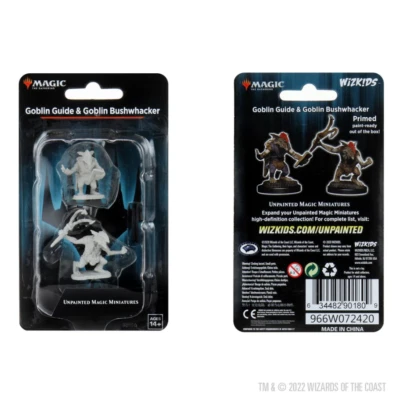 Goblin Guide & Goblin Bushwhacker  - Magic: the Gathering Wizkids Miniatures - Image 1 of 2