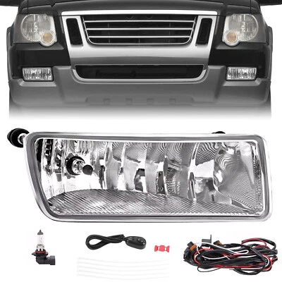Fog Light Right For Ford Explorer 06-10/Explorer Sport Trac 07-10 W/ Bulb & Wire - Image 1 of 4