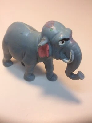 Figura de elefante vintage de Marx Disneykins del libro de la selva con imperfecciones Foto 1 de 4