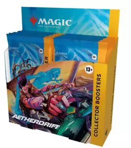 MAGIC THE GATHERING AETHERDRIFT COLLECTOR BOOSTER DISPLAY 12 PACKS ENGLISH - Foto 1 di 1