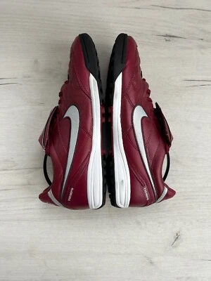 Nike Tiempo Mystic 3 TF Indoor Football Cleats Soccer Leather Burgundy US9.5  - Image 1 of 4