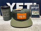 Yeti MN Duck PATCH+Yeti Patch Hat Olive flat brim+Custom 12oz colster camp green