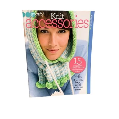 Go Crafty Knit Accessories Book 15 Fashion Must-Haves - Image 1 of 2