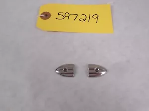 1953 1954 Dodge Coronet Convertible Top Bow End Trim L&R - Picture 1 of 10