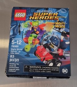 Lego Mighty Micros: Batman vs. Killer Moth 76069 Used Retired 