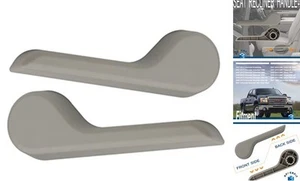 Palanca de manija asiento reclinable delantera izquierda+derecha (gris) compatible con 2007 - Imagen 1 de 7
