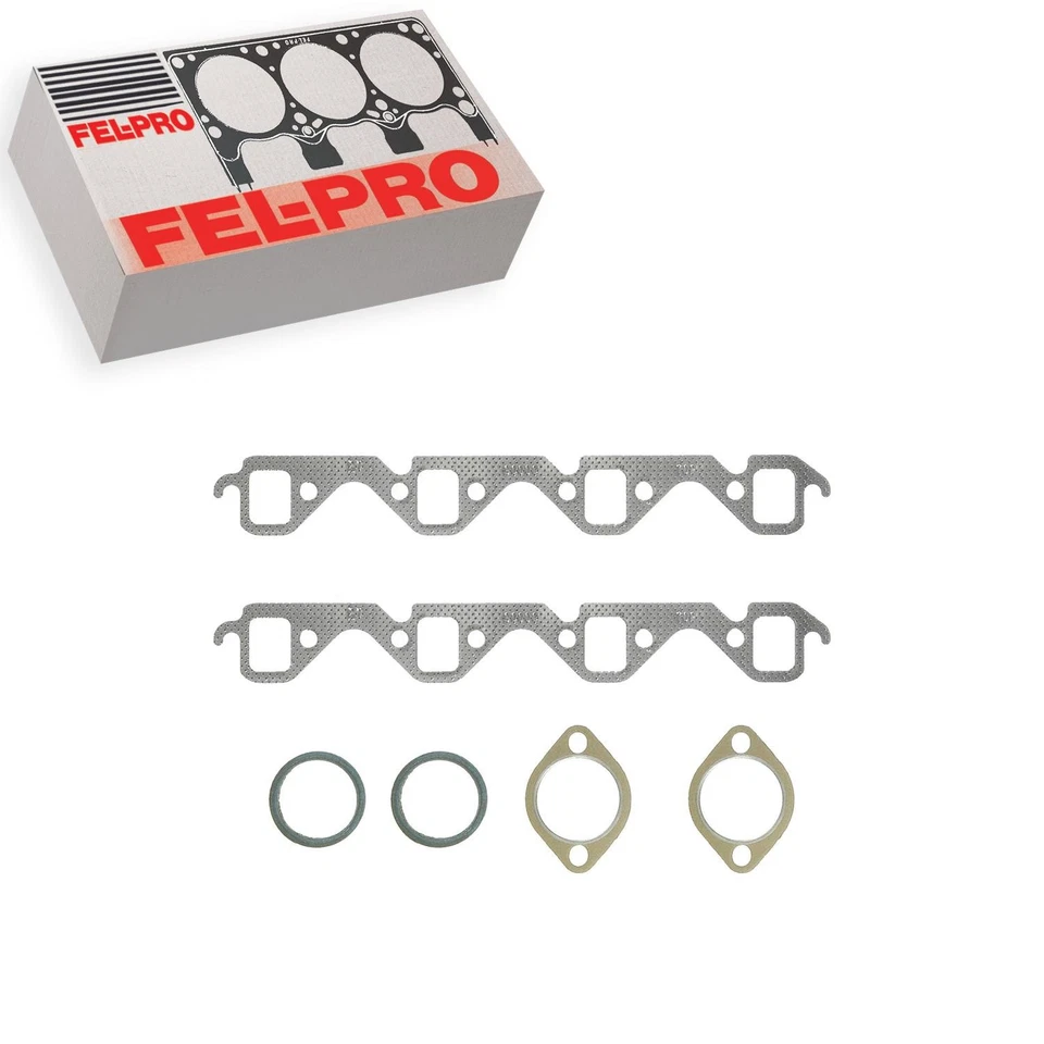 Fel-Pro Exhaust Manifold Gasket Set For 1975-1996 Ford E-250 Econoline - Image 1 of 1