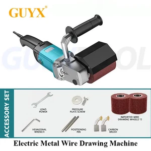 Trafilatrice a filo in acciaio inox ad alta potenza lucidatrice portatile - Foto 1 di 20