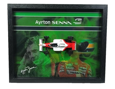 McLaren MP4/4 Ayrton Senna 1988 Formel1 Tabak Werbung 1:43 - Bild 1 von 4