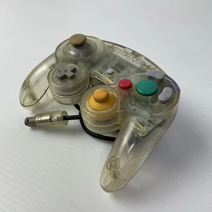 GameCube Controller Clear Skeleton Transparent Nintendo Untested GC - Picture 1 of 6