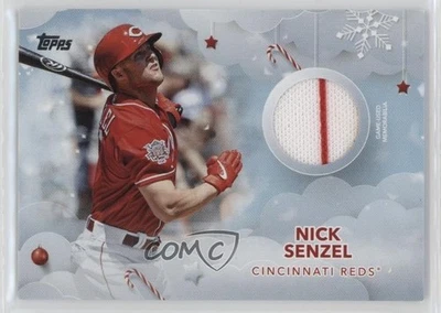 2020 Topps Holiday WalMart Mega Box Relics Nick Senzel #WHR-NS - Image 1 of 2