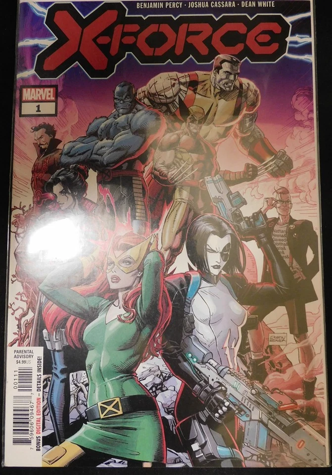 X-FORCE 1-50 MARVEL COMIC SET COMPLETE PERCY CASSARA WHITE BAZALDUA GILL 2020 NM - Image 1 of 1