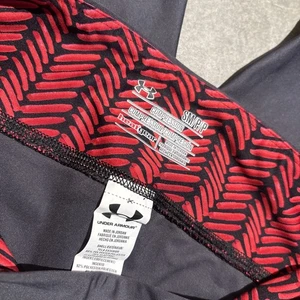 Under Armour Heat Gear, Compression Damen Ankle Leggings Gr. Small grau rot - Bild 1 von 6